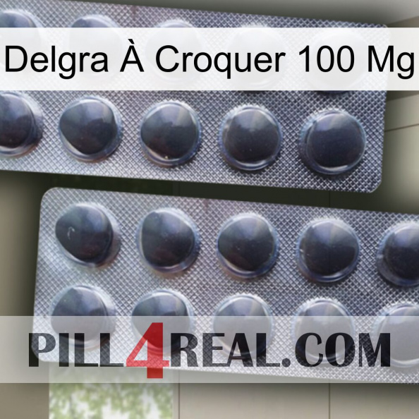 Delgra À Croquer 100 Mg 31